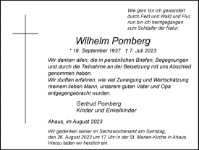 eine Anzeige